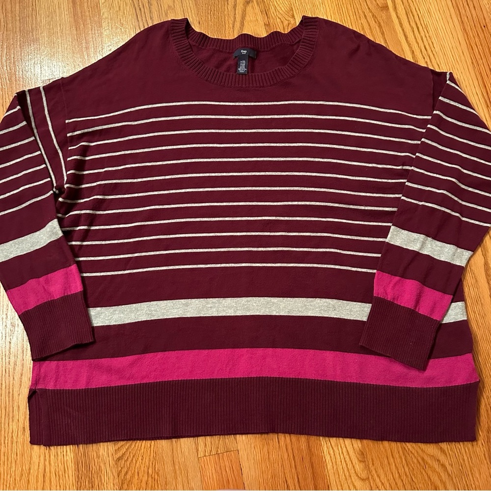 GAP striped sweater size XXL